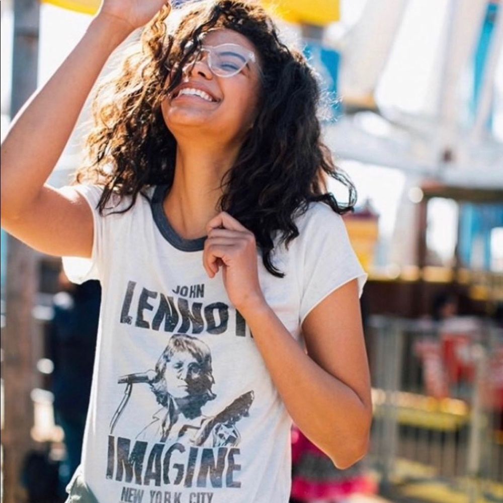 John Lennon Raglan Tee